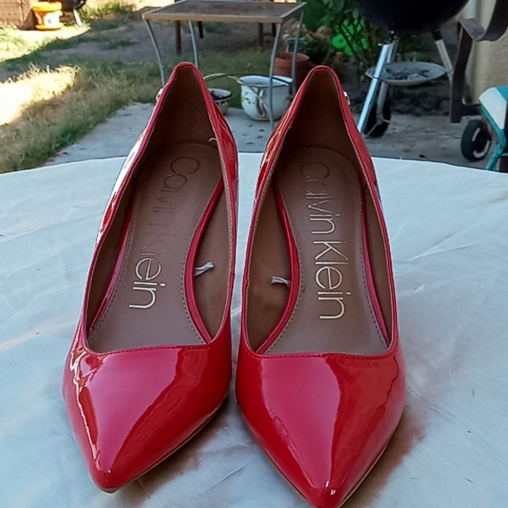 CALVIN Klein heels (Red)